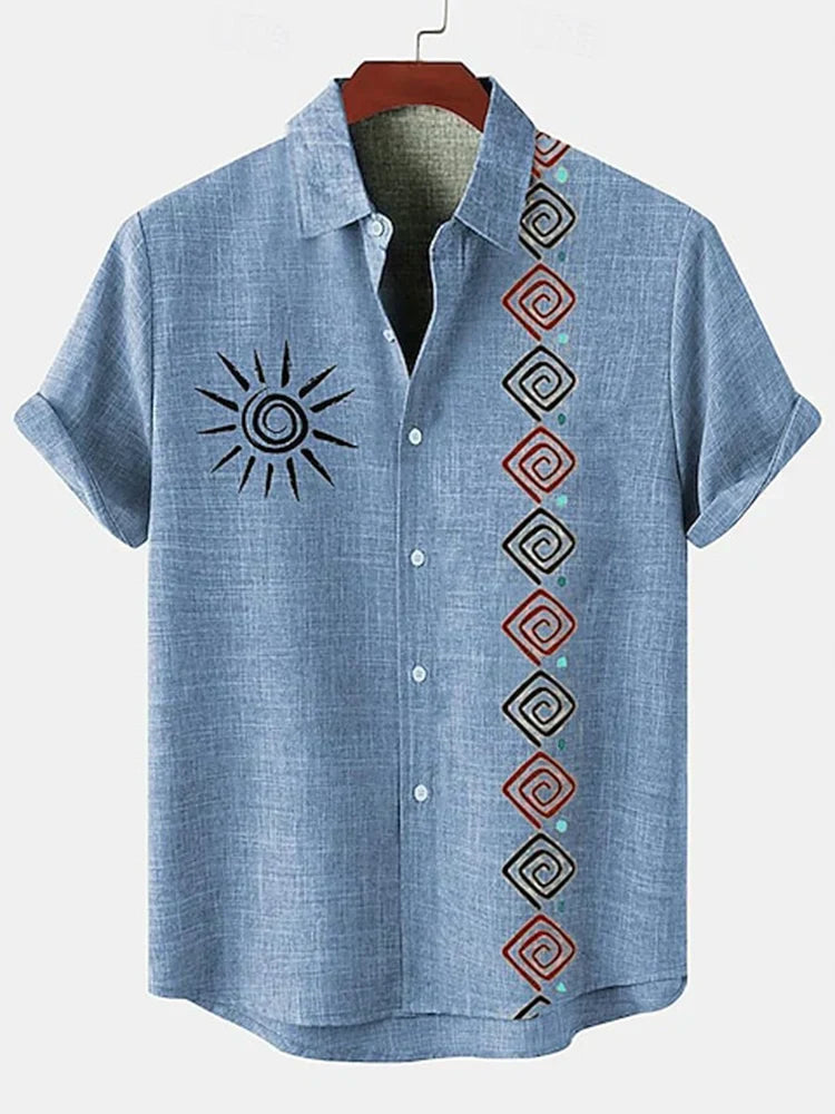 Men's Casual Shirt Pool Beach Shirt