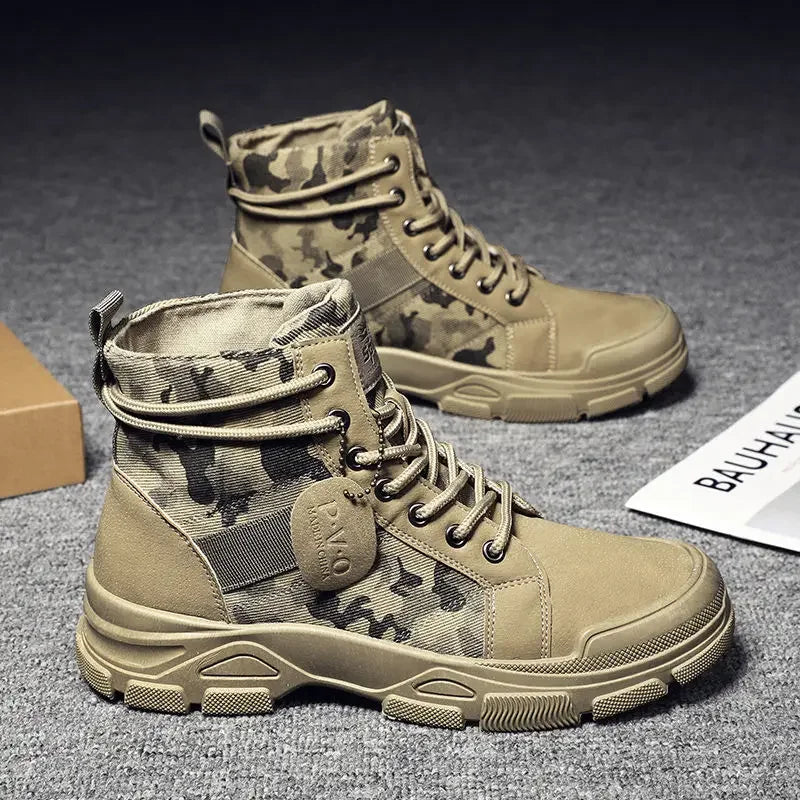 Outdoor Platform Desert Boots