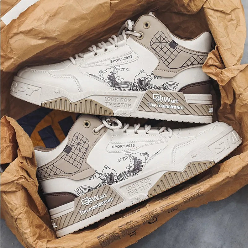 Designer Luxury Leather light Sneakers